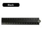 30cm Folding Ruler Drawing Measuirng Tool Aluminum Alloy Straight Ruler Multifunctional Metal Ruler School Office Supplies