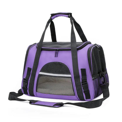 2026 Portable Pet Bag, Handheld Dog Carrier, Foldable Cat Travel Bag, Breathable Outdoor Car Carrier for Small Pets