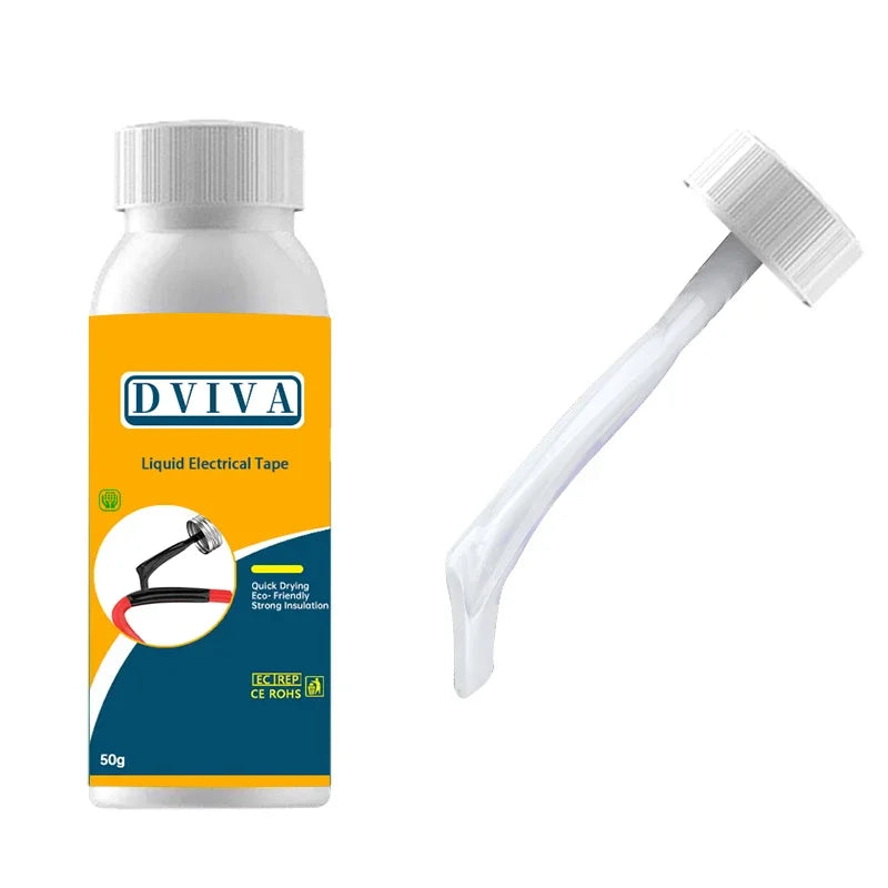 50/150g Waterproof Liquid Electrical Tape Home Use Insulation Paste Sealant Suitable Fix Line Glue for Wires Cables Adhesives