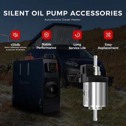 22ml Ultra Quiet Fuel Pump Car Heater Diesel Pump For 12V 5KW/8KW Webasto Eberspacher Car Air Parking Heater Accessories