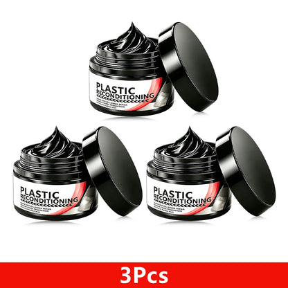 Car Leather Repair Kit Plastic Restoring Care Agent Scratch Fade Fix for seats steering wheels dashboards bumpers fenders