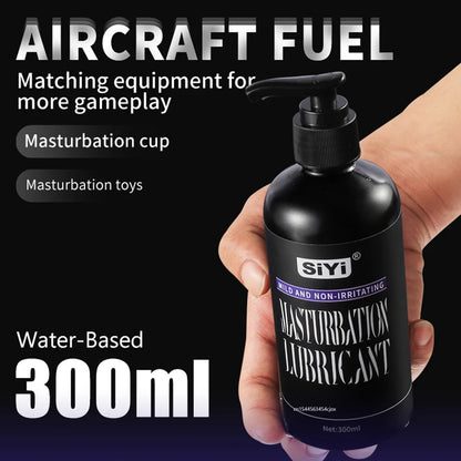 Silicone-Based Lube with Press Pump, Stringy Anal Lubricant Suitable for  Man Woman Gay Lesbian Couples Pleasure