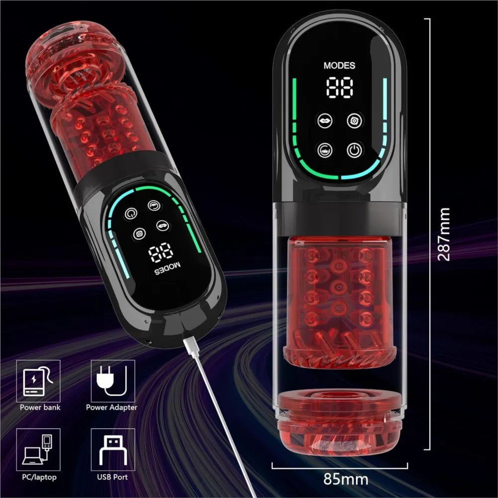 Realistic Vagina Masturbator Man Sex Machine Sextoy Male Sexual Toys Vibrator Automatic Masturbation Cup Pussy Sexy Toy Sex shop