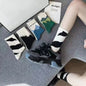 10/5/3MEN'S Mid-calf Socks Cotton Socks for All Seasons, Solid Colour and Versatile