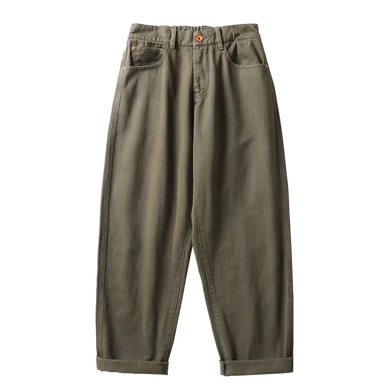 Japanese Streetwear High Quality Cargo Pants For Men Clothing Harajuku Casual Straight-Leg Trousers Korean Fashion Baggy Pants