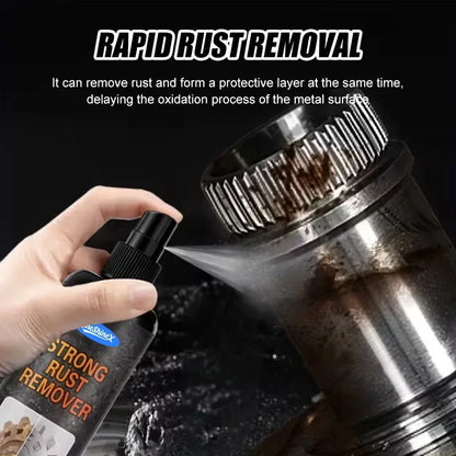 Rust Remover Spray Penetrating Lubricant for Car Wheels and Tools Restore Metal Car Detailing