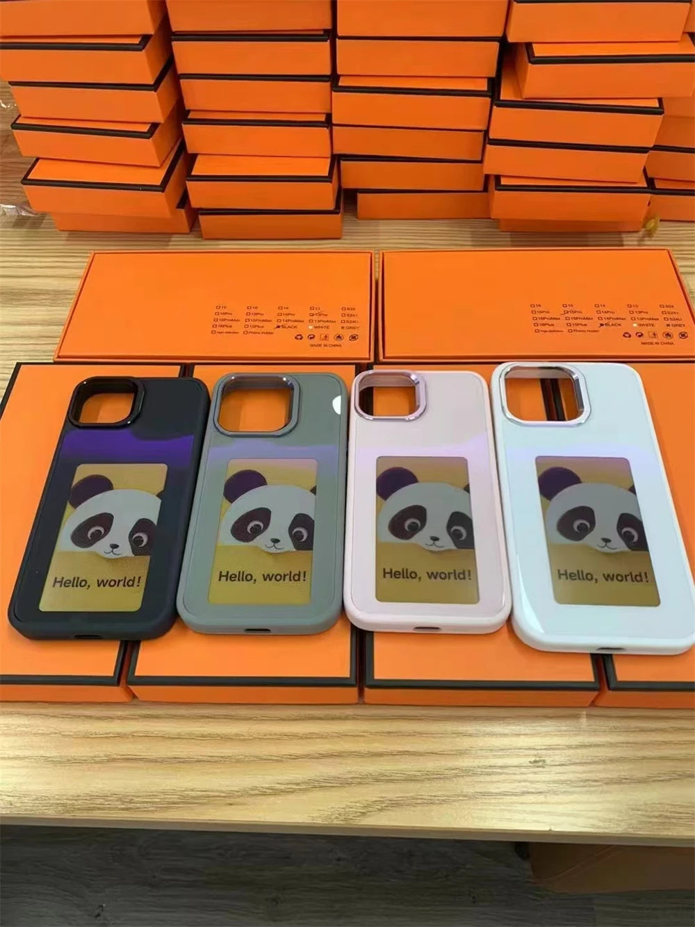 NFC Function AI Phone Cases For iPhone 17 16 15 14 13 Pro Max Plus Coque NFC DIY Luxury E ink Screen Display Custom Phone Case