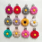 10pcs Silicone Cartoon Pacifier Clips Food Grade Silicone DIY Baby Teether Toy Necklace Pacifier Chain Dummy Clips