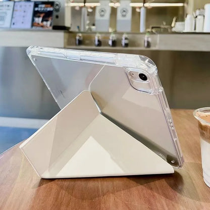 For iPad Air 5th 6th 12th 11th iPad Pro 11 12.9 13 Air 11 M4 10th Gen 10.9 10.2 9th 8th 9.7 Mini 7 6 Smart Case with Pen Holder