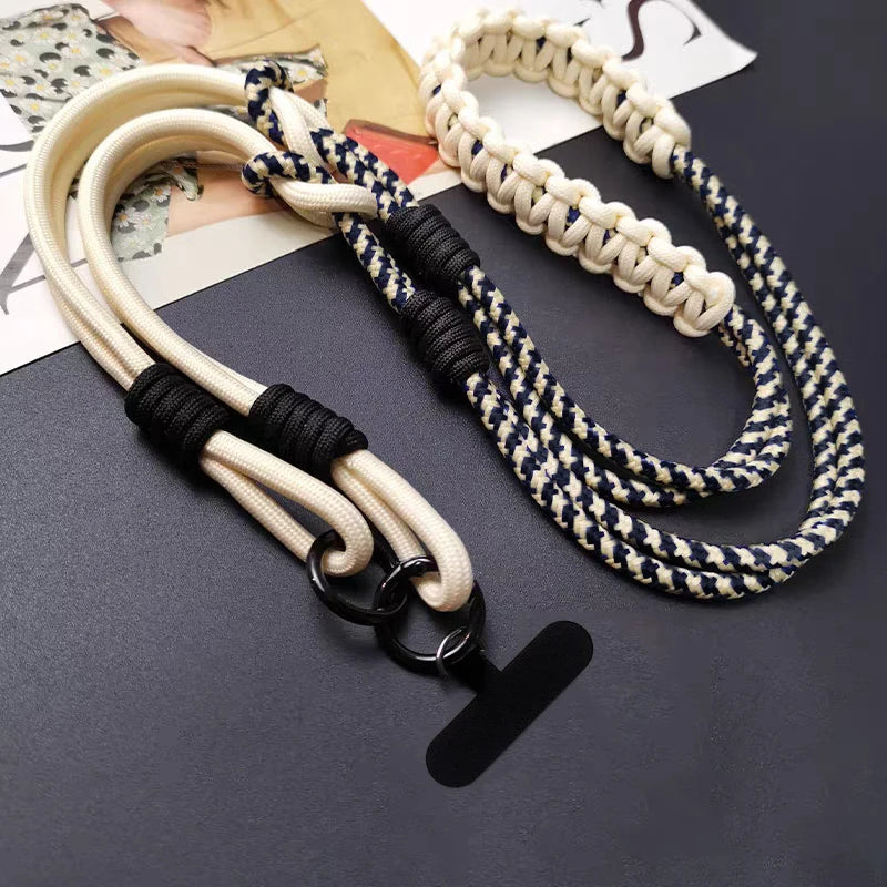 New Korean Crossbody Mobile Phone Hanging Rope Neck Lanyard Wrist Strap DYM Removable Phone Lanyard Water Cup Hanging Rope