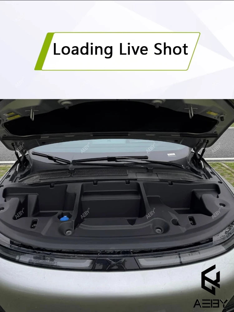 Car Front trunk storage box For Xpeng G6 2023-2026 Large-Capacity Motivation cabin Storage Box Modification Auto Accessories