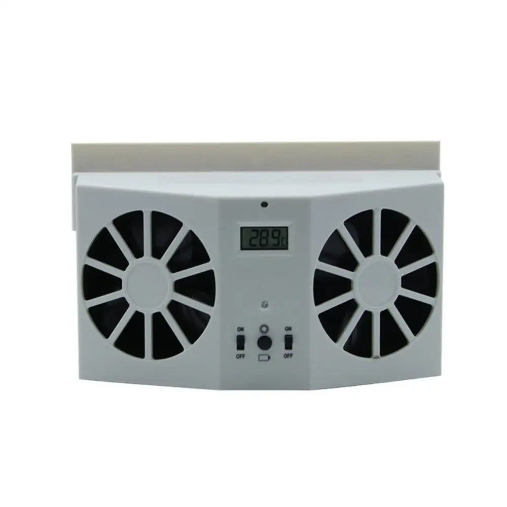 Car Auto Solar Fan Window Cooling Air Vent Vehicle Ventilation System Radiator Car Fans