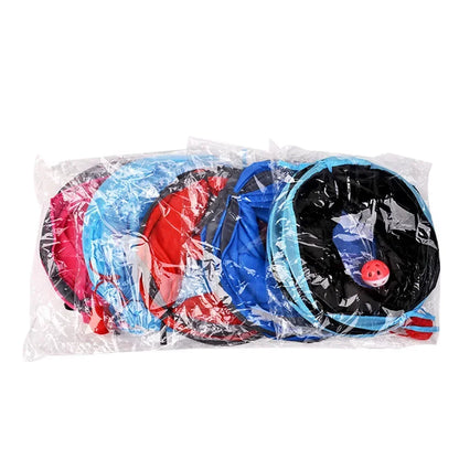 Cat Tunnel Toy Foldable Polyester Cloth Rolling Tent for Kitten Cat Tunnel Puppy Cat Toy Play Tunnel for Small Medium Large Cats
