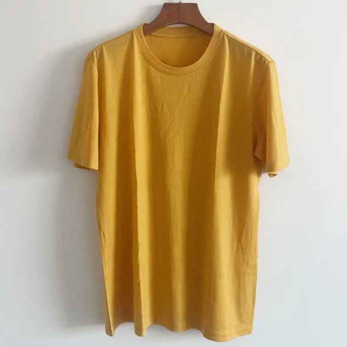 100% Merino Wool T Shirt Men Base Layer Merino Shirt Wicking Breathable Quick Dry Anti-Odor No-itch Big USA Size