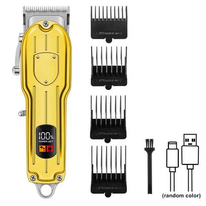 Hair Clippers Electric Razor Shavers for Men USB Rechargeable Clippers and Trimmer Beard Trimmer Barber Kit Professional Clipper