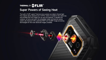 Ulefone Armor 27T 4G 10600mAh Rugged Phone Android 15 Smartphone 24GB +256GB  6.78"FHD+ 120Hz 64MP Night Vision Camera NFC