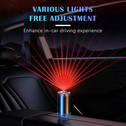 5 Modes Adjustable Smart Car Air Freshener Car Smell Air Freshener Automatic Car Scent Starry Sky Ceiling Ambient Light