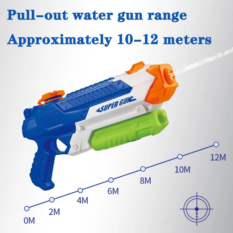 400CC Water Guns Toy for Kids Adults Summer Super Blaster Soaker Long Range Squirt Guns Outdoor Toy for Swimming Pool Beach Lawn