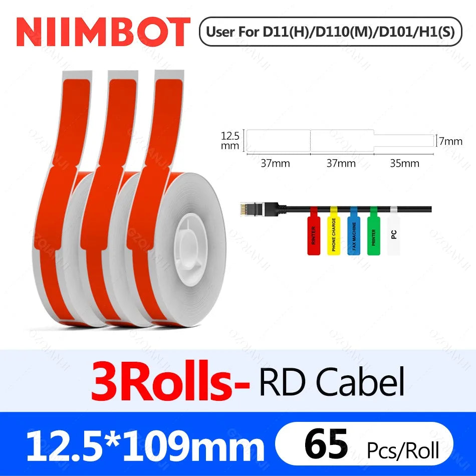Niimbot D110 D11H 300dpi Bluetooth Label Printer Compact Wireless&Feature-Rich for Labeling Excellence Mobile Phone Durabiility