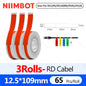 Niimbot D110 D11H 300dpi Bluetooth Label Printer Compact Wireless&Feature-Rich for Labeling Excellence Mobile Phone Durabiility