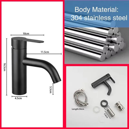 ULA G1/2 Basin Faucet Waterfall Bathroom Sink Faucet Hot Cold Water Mixer Tap Deck Mounted Bathroom Tap Crane Washbasin Tap
