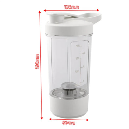 New Detachable Electric Mixing Cup Electric Protein Powder Shaker Cup USB Rechargeable Reusable Suitable For Lndoor/Outdoor Use