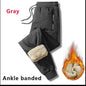 Winter Sweatwear Men Plush Thick Fleece Sweatpant Lambswool Thermal Trousers Casual Pants Waterproof Windproof Warm Pants