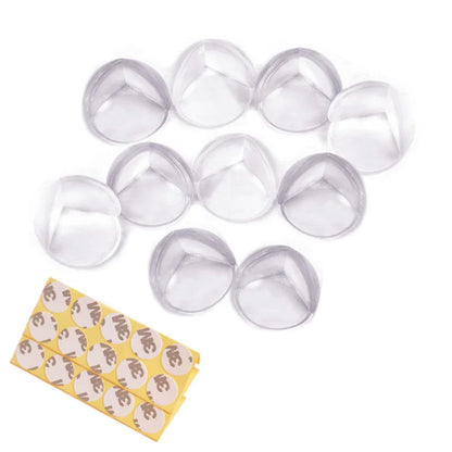 10pcs Baby Safety Silicone Protector Table Corner Edge Protection Cover Electric Socket Protection Children Anticollision Guards