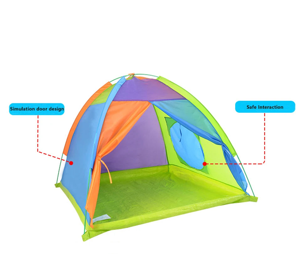 Children Play House Tent Wigwam Large Kids Camping Tents Tipi Baby Outdoor Waterproof Play Tent Little House Teepee For Kid
