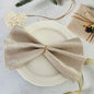 6pcs Cloth Napkins 30X45CM Orange Cotton Polyester Blend Kitchen Washable Dinner Reusable Napkins Wedding Party Table Decoration