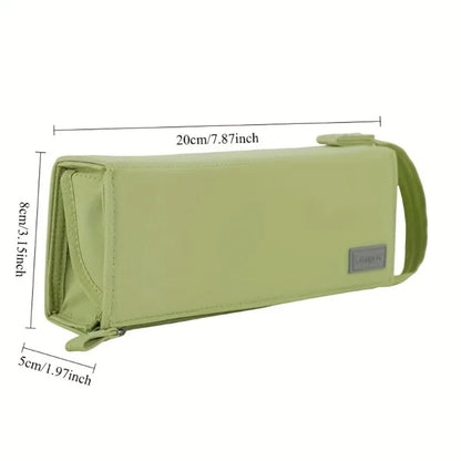 Mega Pencil Case! 20+ Slots & Mesh Pockets. Rigid Non-Bend + 90° Zipper. All-in-One for School/Travel