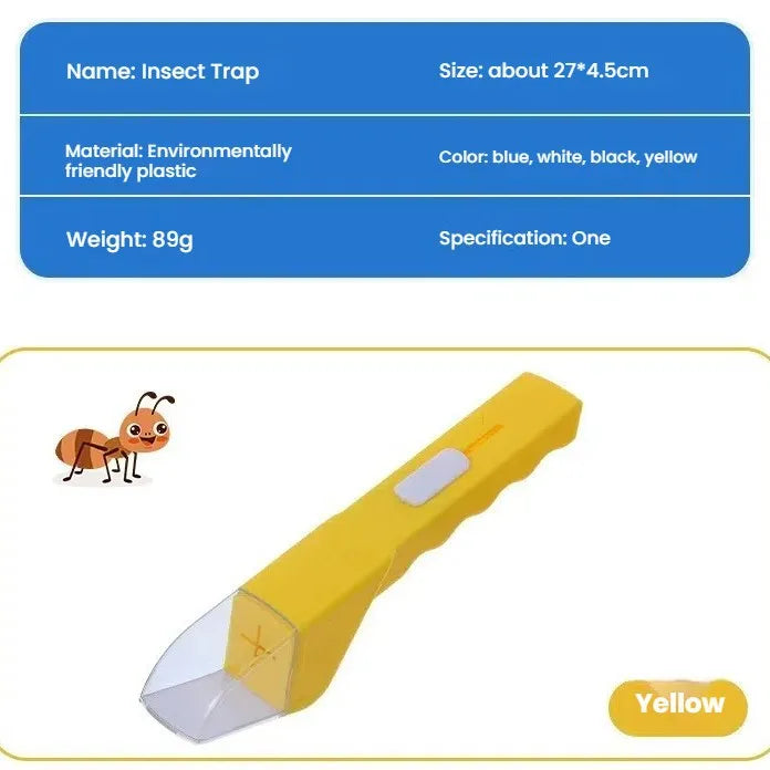 1/4PC Outdoor Bug Catcher Kit for Kids Insect Container Cage with Magnifying Glass Nature Exploration Educational Adventure Toy