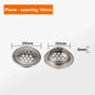 10pcs Round Cabinet Air Duct Vent Dia.19-53mm Stainless Steel Louver Mesh Hole Plug Decoration Cover Wardrobe Grille Ventilation