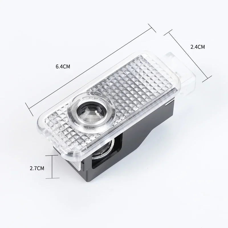 2025 Car Door Welcome Light Led HD Projector Lamp For Audi A3 A4 B8 8P 8V A6 C7 A5 Q5 B7 B6 B9 SLINE QUTTRO RS Q3 Q7 S3 S4 S5 S6