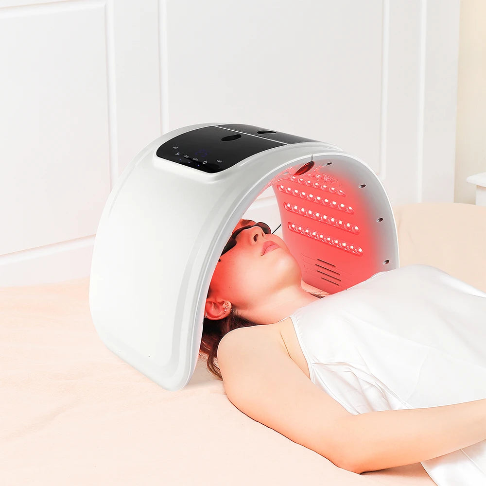 Skin Hydrating Sprayer LED Mask Facial Machine Nano Mist 7 Colors LED Photon Machine Face&Body Salon SPA Home Use Skin Care