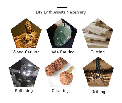 DIY Mini Rotary Tool USB Engraving Tool Dremel Tool Mini Grinder Machine Mini Wireless Drill Rechargeable Polishing Machine