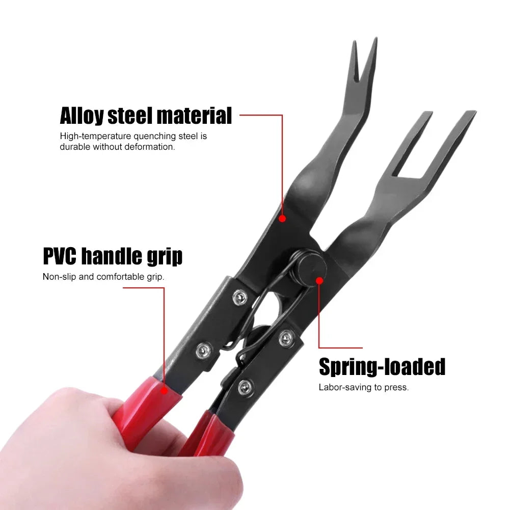 1PCS Car Clip Pliers Tool Panel Clip Pliers Set Fastener Remover  Auto Retainer Clip Trim Rivet Removal Tool  Auto Door Car Uph