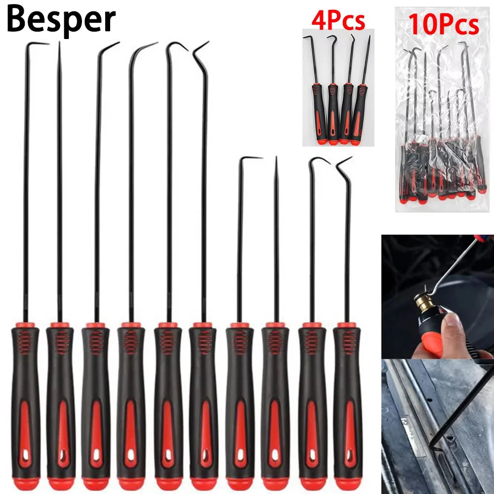 Precision Automotive Car Pick Hook Set - Oil Seal O-Ring Seal Gasket Puller Remover for Automotive Use