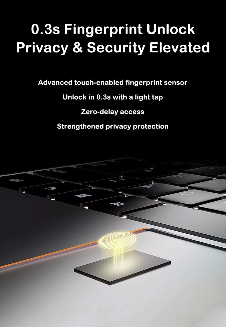 New 15.6" Laptop Intel Core I9-9880H 32GB RAM 2TB SSD Ultra Slim Gaming Laptop 1920*1080 Windows 11 Office Study Home Use