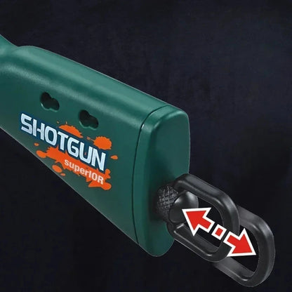S686 Throwing Shell Toy Gun Soft Bullet Airsoft Launcher Outdoor Sports CS Game Fun Pistol Toy Gift for Boys