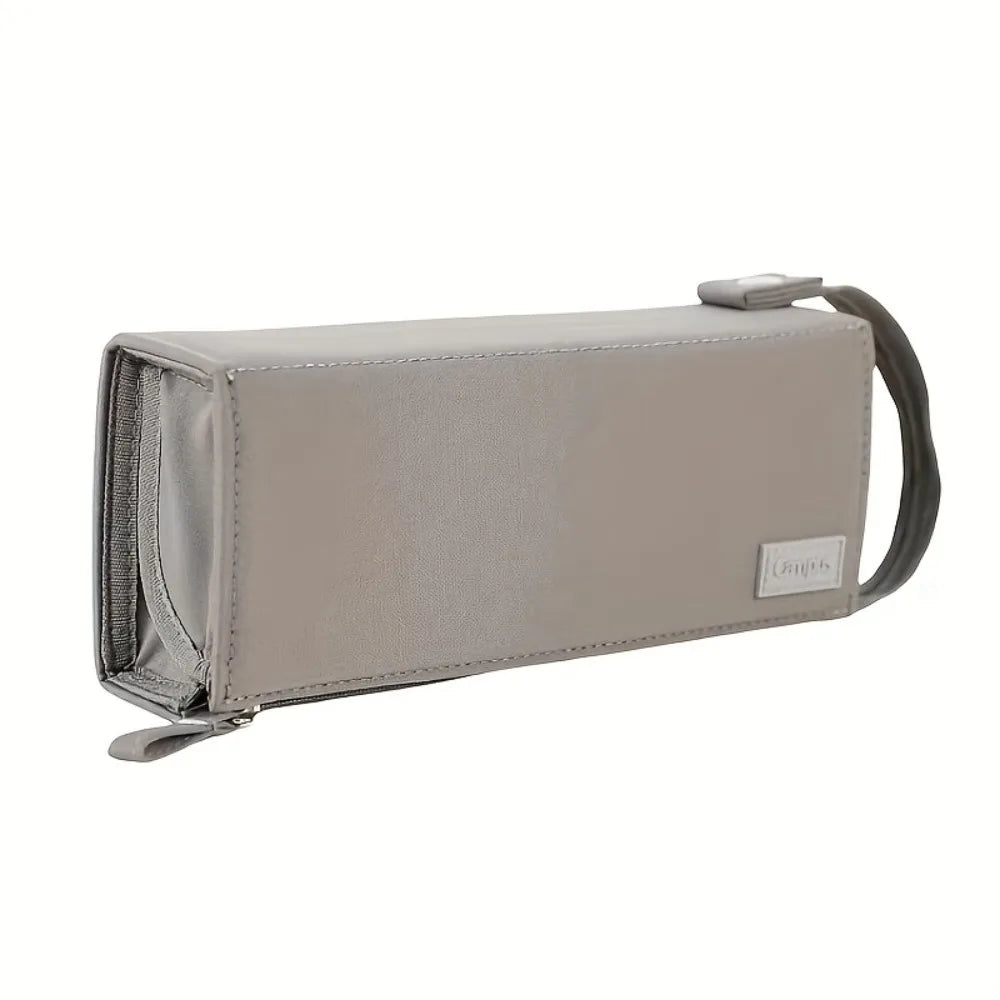 Mega Pencil Case! 20+ Slots & Mesh Pockets. Rigid Non-Bend + 90° Zipper. All-in-One for School/Travel
