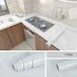 40cm Marble Self Adhesive Wallpaper Vinyl Contact Paper PVC Waterproof Wall Stickers For Kitchen Decorative Film Home Decor