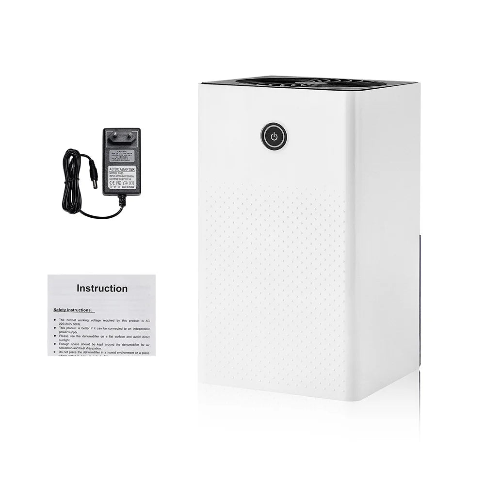 1L Small Dehumidifier Mini Air Dehumidifier Home Moisture Absorbers Air Dyer Indoor Moisture Remover Deodorizer Air Purifier