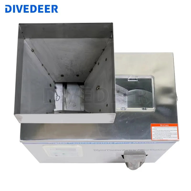 DIVEDEER 200G-500G Automatic Food Weighing Fillng Machine Powder Tea Flax Seed Granular Material Version Filling Machine