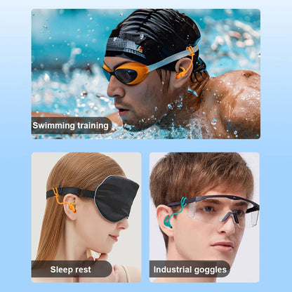 Swim Ear Plugs Silicone Waterproof Anti-noise Pool Accessories Swimming Earplugs Water Sports Swim Swimming Ear Plugs