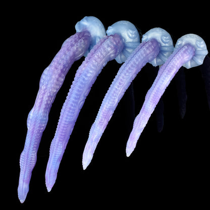FAAK 65cm Long Butt Plug With Suction Cup S M L XL XXL Fantasy Octopus Leg Dildo Anal Beads 5 Sizes Sex Toys For Women Man