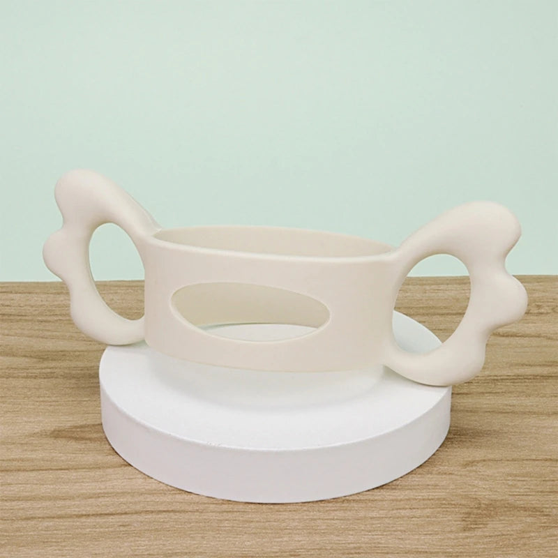 Classic Feeding Bottle Handles Soft Compatible Silicone Baby Nursing Bottles Handles Easy to Carry Handles for Hegen Bottle Size