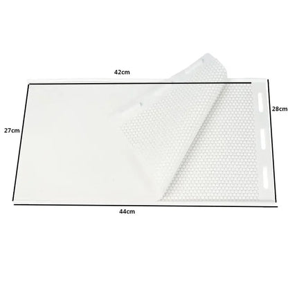 Beeswax Press Sheet Mold DIY Comb Foundation Mold Soft PVC Honeycomb Base Foundation Mould Beekeeping Beeswax Candle Making Tool