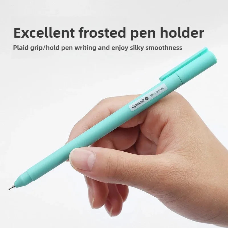 Morandi & Macaron Color Gel Pens (30/5 Colors) - 0.5mm Refill, Smooth Writing Durable Pens for School Stationery