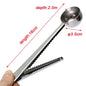 Coffee Tamper Stainless Steel Powder Hammer Pressing For Dolce Gusto Nespresso Delonghi Bocsh Capsule & Portafilter with Spoon